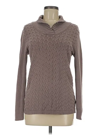 Pre-owned Studio Works Turtleneck Sweater In Brown