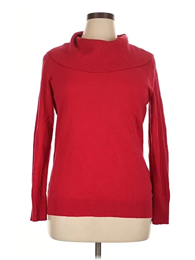 Pre-owned Studio Works Turtleneck Sweater In Red