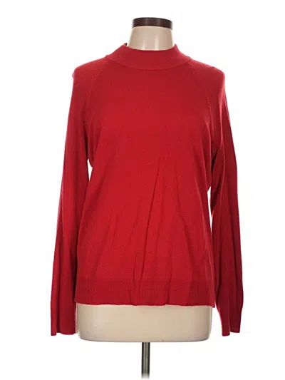 Pre-owned Studio Works Turtleneck Sweater In Red