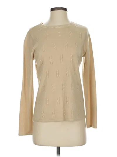 Pre-owned Studio Works Turtleneck Sweater In Tan