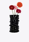 Studio X Medium Venus Sculpted Vase In Black