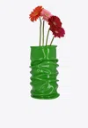 Studio X Medium Venus Sculpted Vase In Green