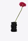 Studio X Mini Venus Sculpted Vase In Black