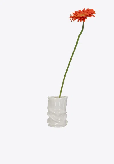 Studio X Mini Venus Sculpted Vase In White