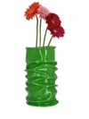 Studio X Medium Venus Sculpted Vase In Green