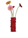 Studio X Small Venus Sculpted Vase In Red