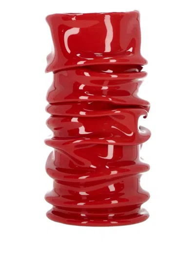 Studio X Venere Vase In Red