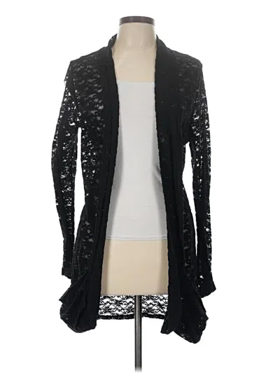 Pre-owned Studio Y Cardigan Sweater In Black