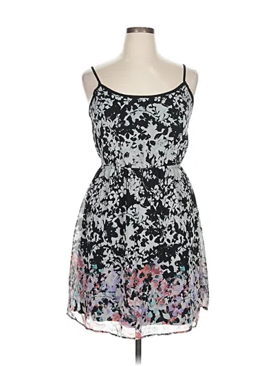 Pre-owned Studio Y Cocktail Dress In Silver