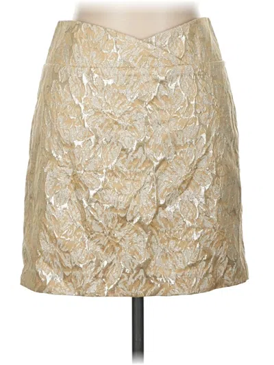Pre-owned Studio Y Formal Skirt In Gold