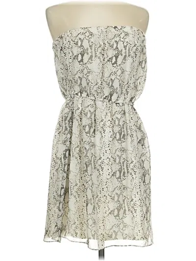 Pre-owned Studio Y Formal Skirt In White