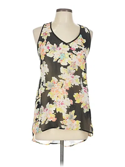 Pre-owned Studio Y Sleeveless Blouse In Black