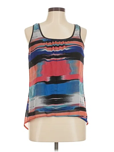Pre-owned Studio Y Sleeveless Blouse In Blue