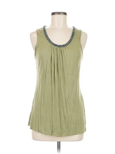 Pre-owned Studio Y Sleeveless T-shirt In Green