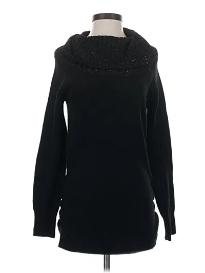 Pre-owned Studio Y Turtleneck Sweater In Black
