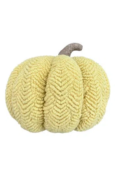Studiochic Harvest Pumpkin Accent Pillow In Yellow