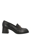 Studiouno® Studiouno Woman Loafers Black Size 10 Soft Leather