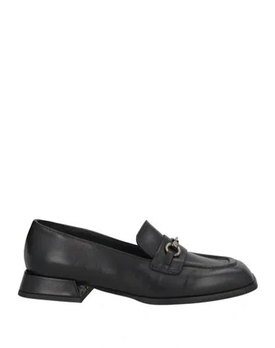 Studiouno® Studiouno Woman Loafers Black Size 5 Soft Leather