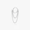 Studs 6mm Chain Clicker In Silver