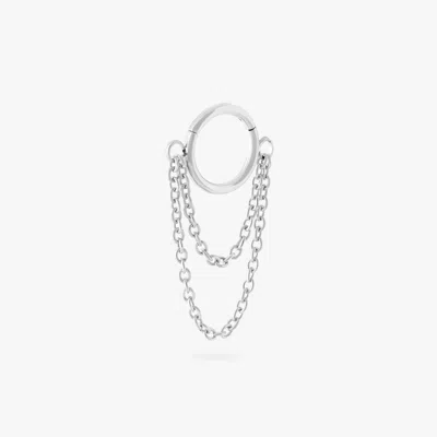 Studs 6mm Chain Clicker In Silver