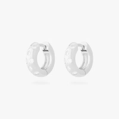 Studs Chunky Cz Huggie