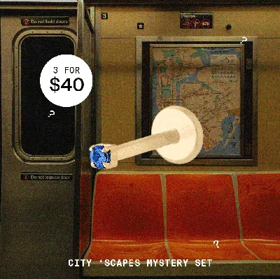 Studs City 'scapes Mystery Set In Gold