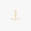 Studs Cz Crown Jacket Stud