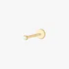 Studs Micro Cz Flatback Stud In Gold