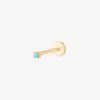 Studs Micro Cz Flatback Stud In Gold