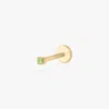 Studs Micro Cz Flatback Stud In Green