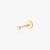 Studs Micro Cz Flatback Stud In Metallic