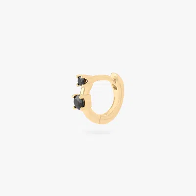 Studs Micro Duo Cz Huggie In Multi