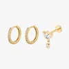 Studs Pave Set In Multi