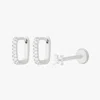 Studs Pave Starter Set In White