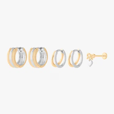 Studs Two Tone Starter Set In Gold