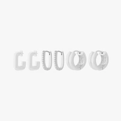 Studs Ultimate Hoop Set In Neutral