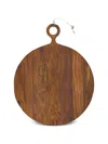 Stuff Design Round-shape Board In Brown