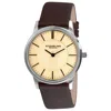 Stuhrling Men's Watch M14575 In Metallic