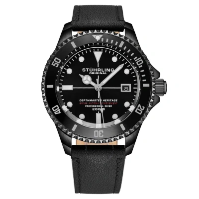 Stuhrling Original Aquadiver Automatic Black Dial Men's Watch M17101