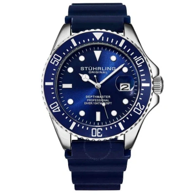 Stuhrling Original Aquadiver Blue Dial Men's Watch M15773