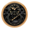 Stuhrling Original Aviator Quartz Black Dial Men's Clock M15464 In Black / Brown / Gold Tone / Rose / Rose Gold Tone