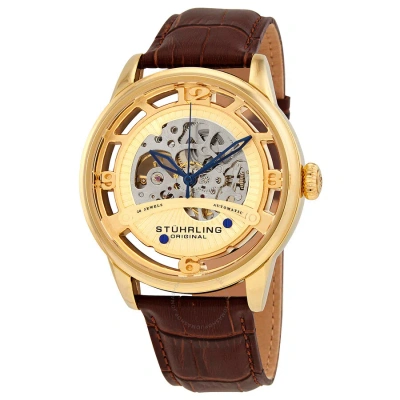 Stuhrling Original Legacy Automatic Gold Dial Men's Watch M16238