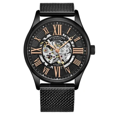Stuhrling Original Legacy Black Dial Men's Watch M15953