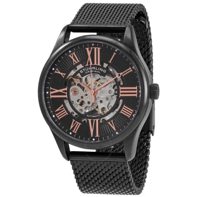 Stuhrling Original Legacy Black Dial Men's Watch M15954