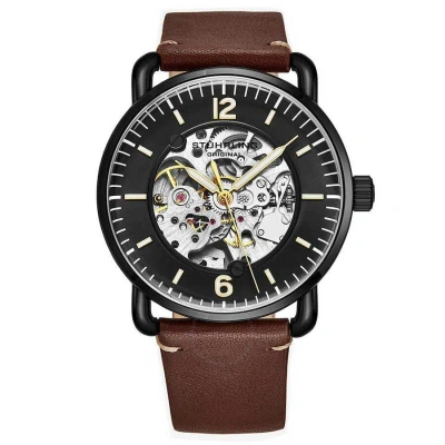 Stuhrling Original Legacy Black Dial Men's Watch M15977 In Brown