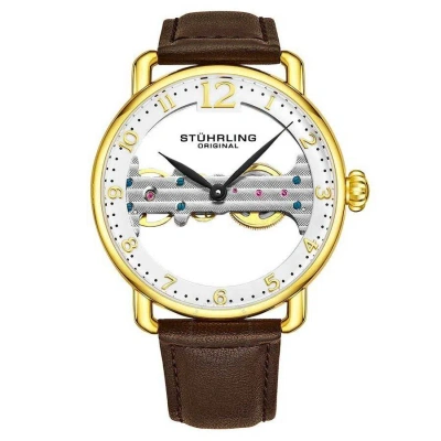 Stuhrling Original Legacy Brown Dial Men's Watch M15657