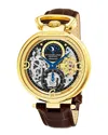 Stuhrling Original Men's Alligator Watch