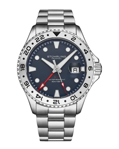 Stuhrling Original Stührling Original Men's Aquadiver Watch In Orange