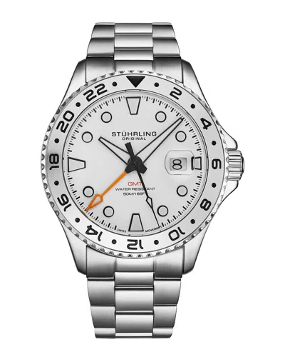 Stuhrling Original Stührling Original Men's Aquadiver Watch In Orange