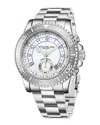 Stuhrling Original Aquadiver Quartz White Dial Men's Watch M16749